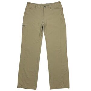 Patagonia Womens Rock Guide Pant 10 Cargo Zip Fly Hiking Gorpcore Granola Girl